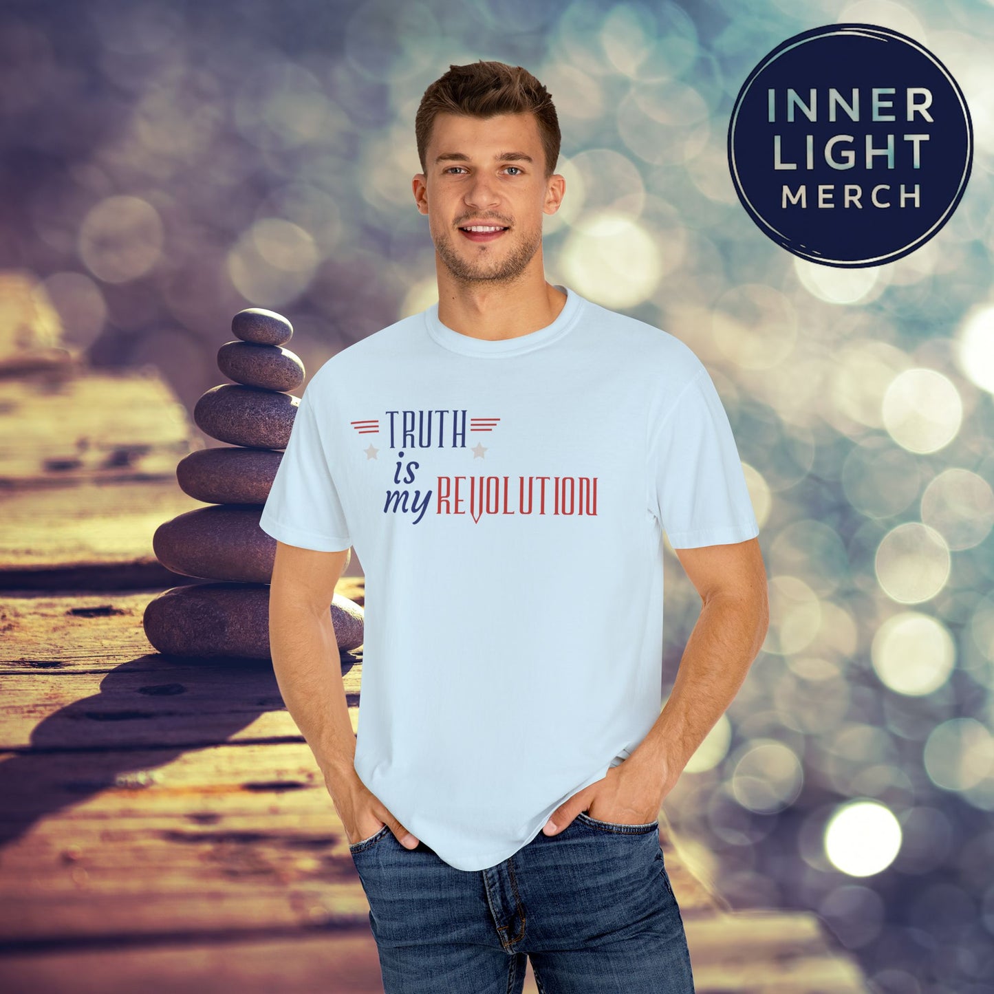 TRUTH IS MY REVOLUTION Patriotic Tee Shirt
