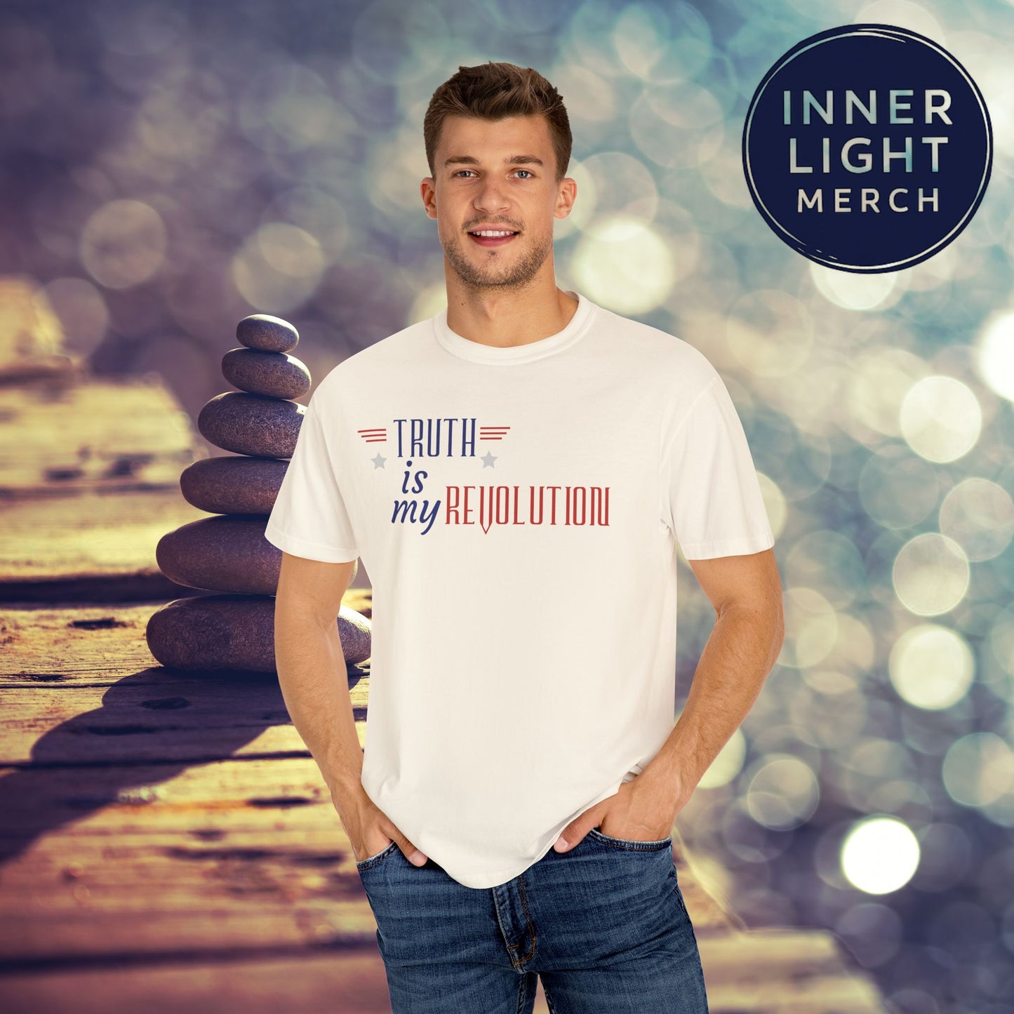TRUTH IS MY REVOLUTION Patriotic Tee Shirt