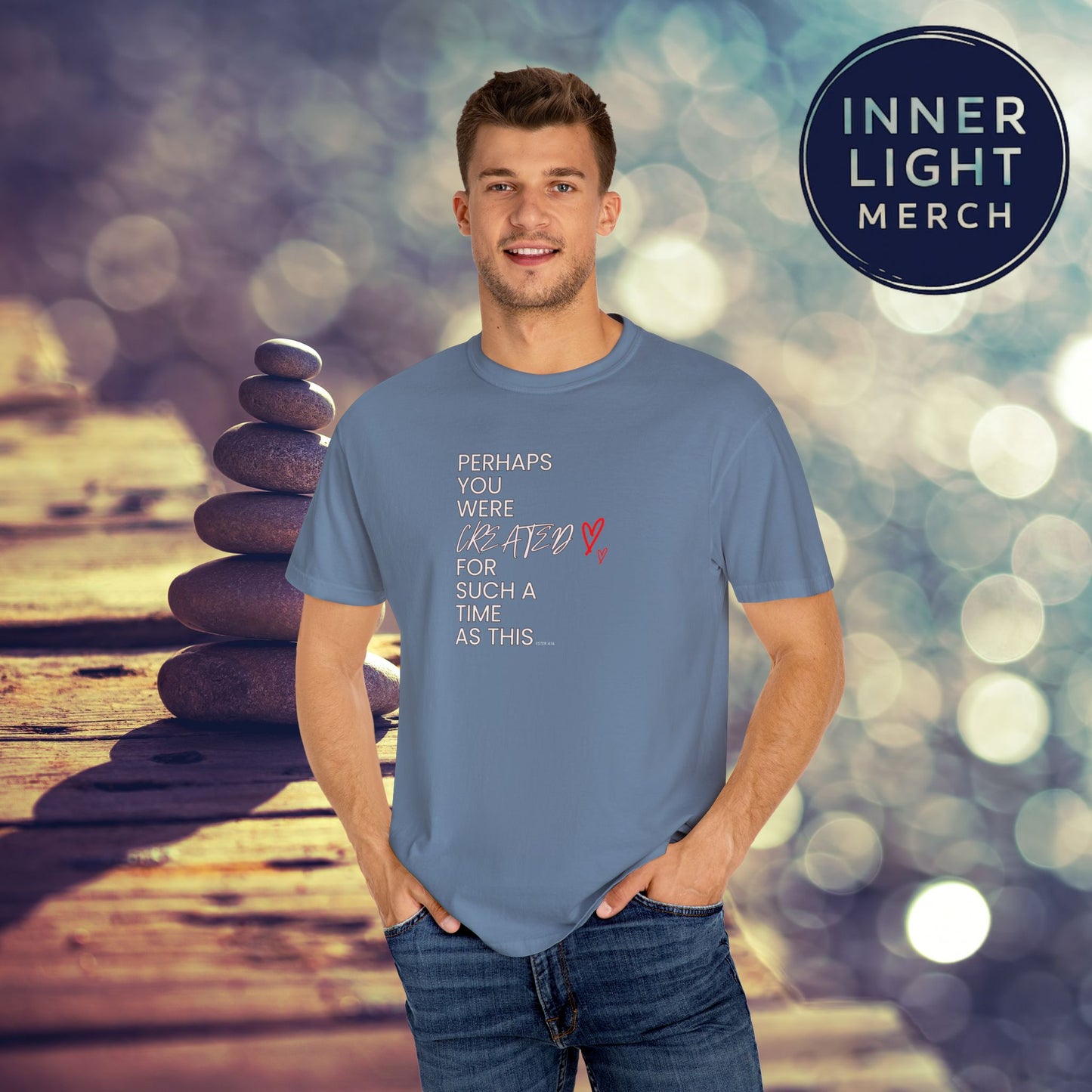 Inspiration T-shirt - Perhaps You Were Created for Such a Time as This