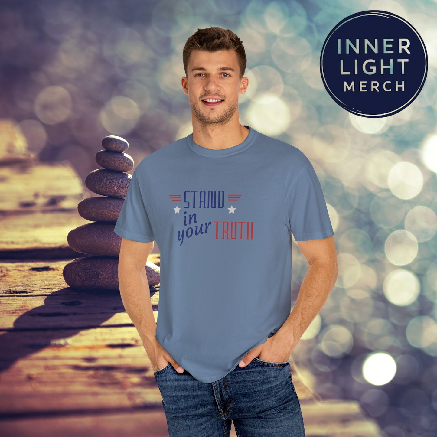 Patriotic T-shirt Stand in Your Truth