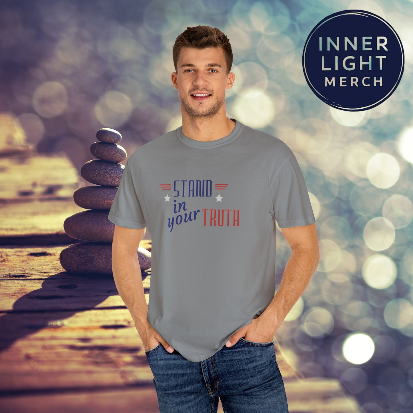 Patriotic T-shirt Stand in Your Truth