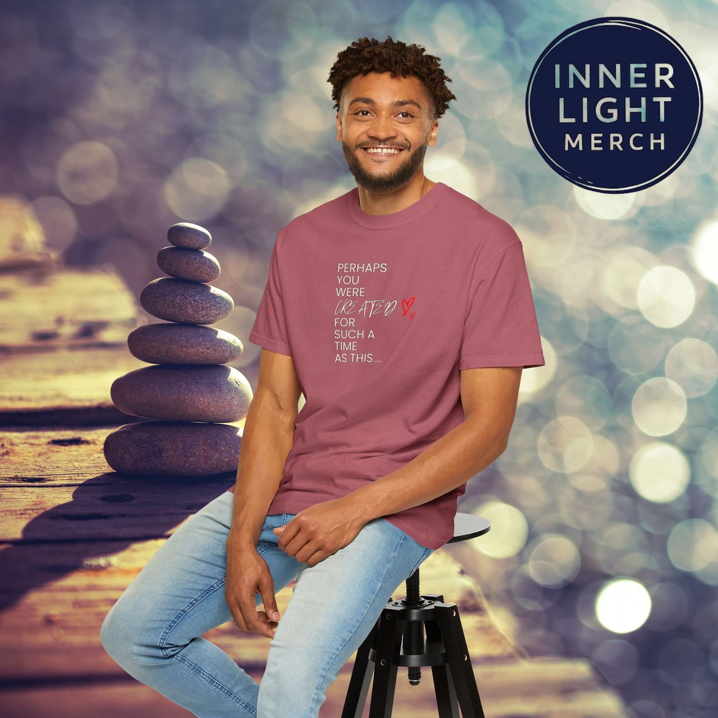 Inspiration T-shirt - Perhaps You Were Created for Such a Time as This
