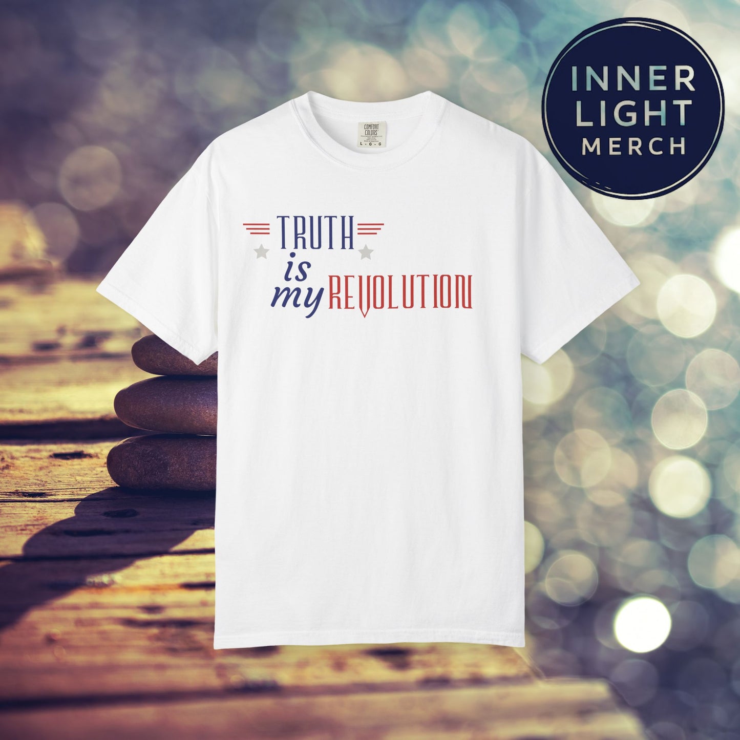 TRUTH IS MY REVOLUTION Patriotic Tee Shirt
