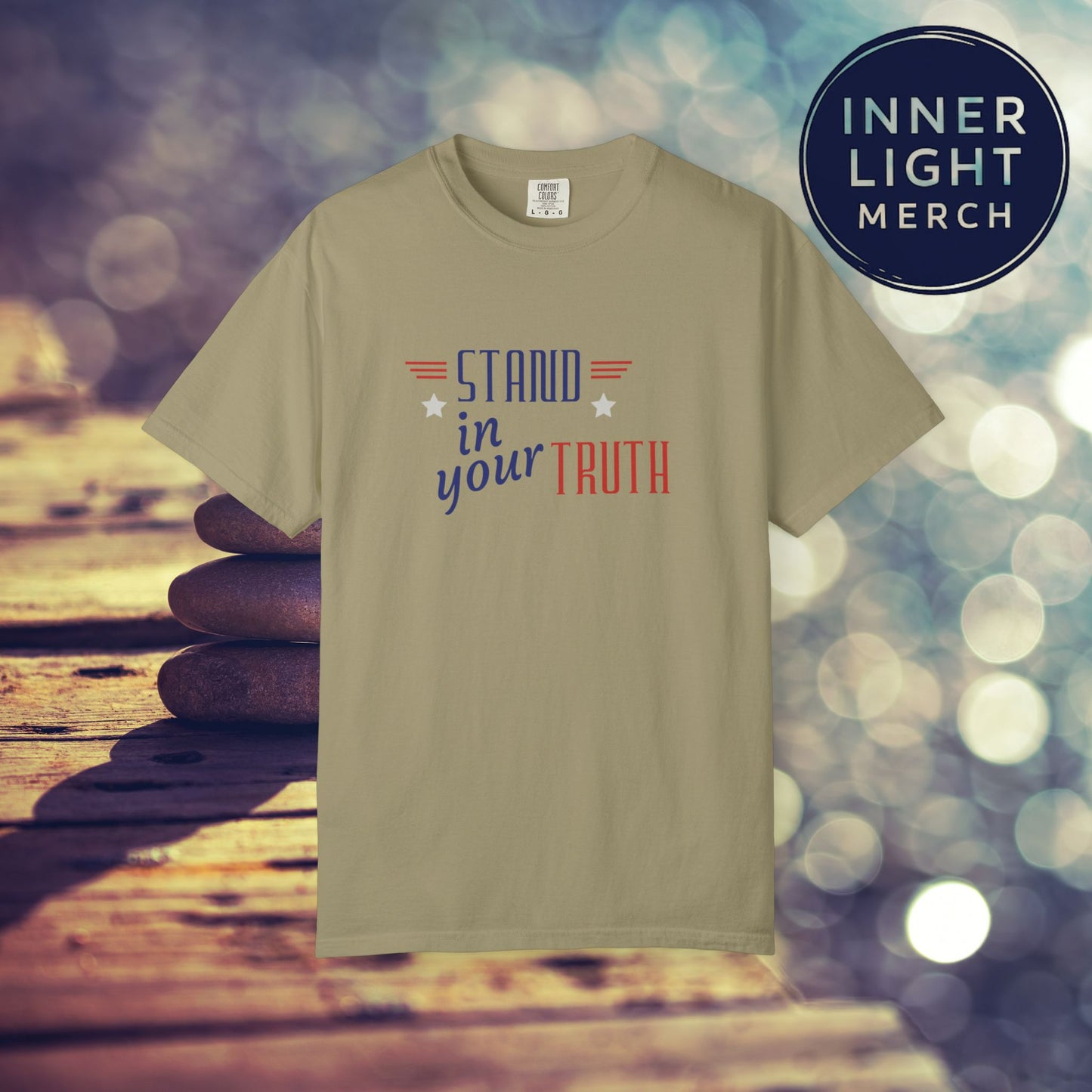 Patriotic T-shirt Stand in Your Truth