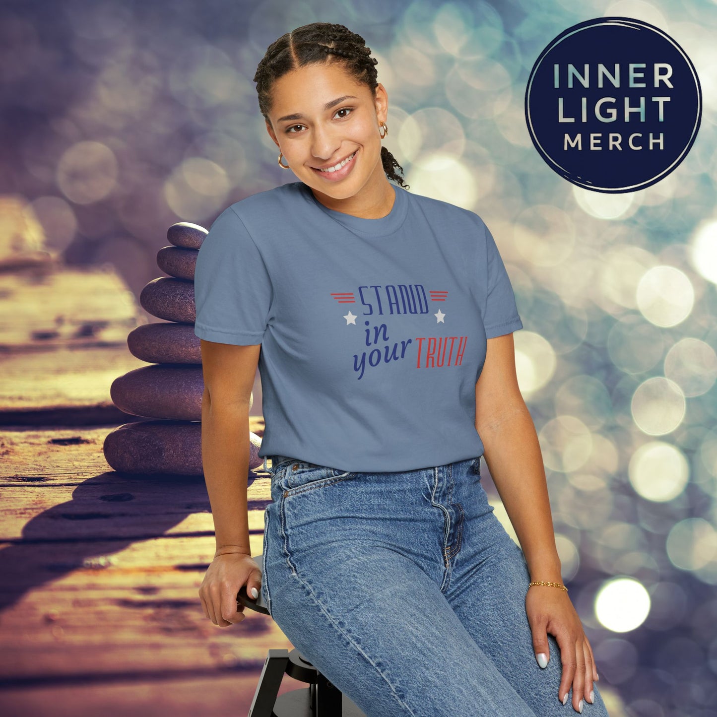 Patriotic T-shirt Stand in Your Truth
