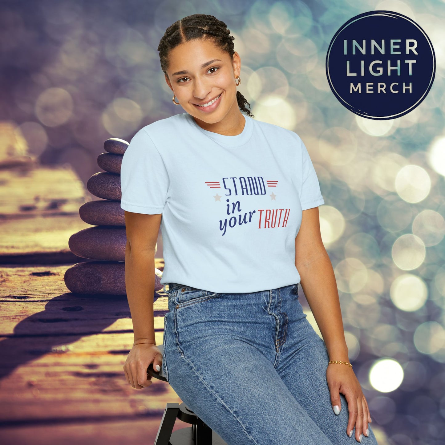 Patriotic T-shirt Stand in Your Truth
