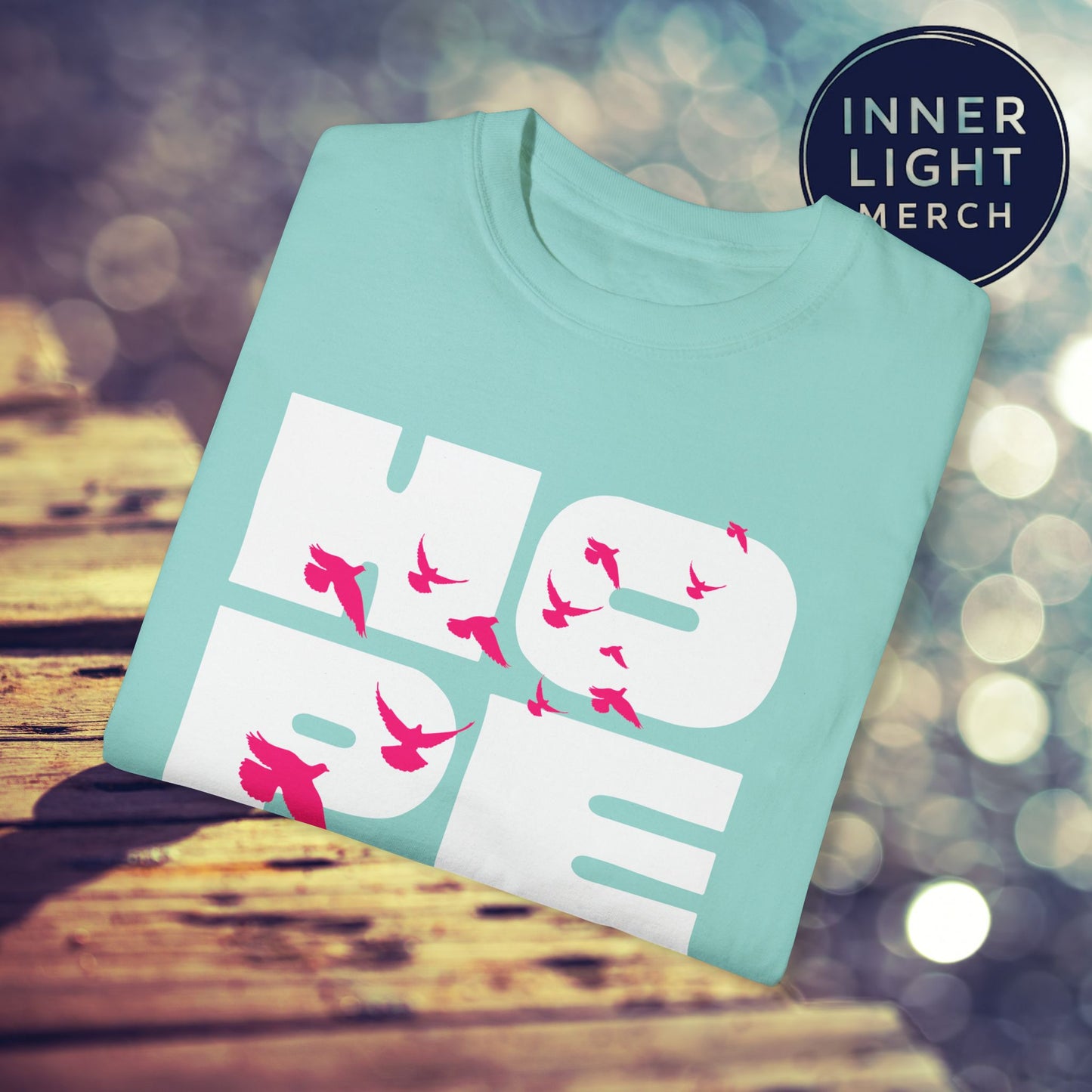 Hope Bridge Unisex T-shirt - Inspirational Quote Tee
