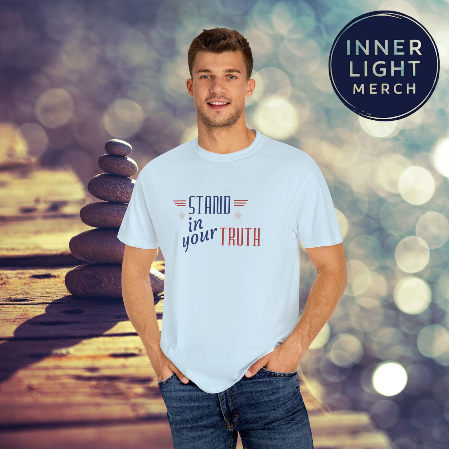 Patriotic T-shirt Stand in Your Truth