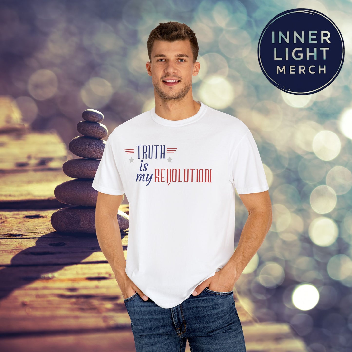 TRUTH IS MY REVOLUTION Patriotic Tee Shirt