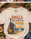 Angels Don’t Always Wear Wings T-Shirt | Harold Payne Collection | Comfort Colors® Tee
