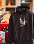 Dove of Words Hoodie — Inspirational Dove Typography Pullover