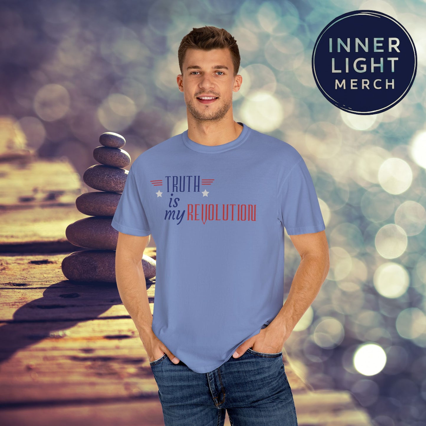 TRUTH IS MY REVOLUTION Patriotic Tee Shirt