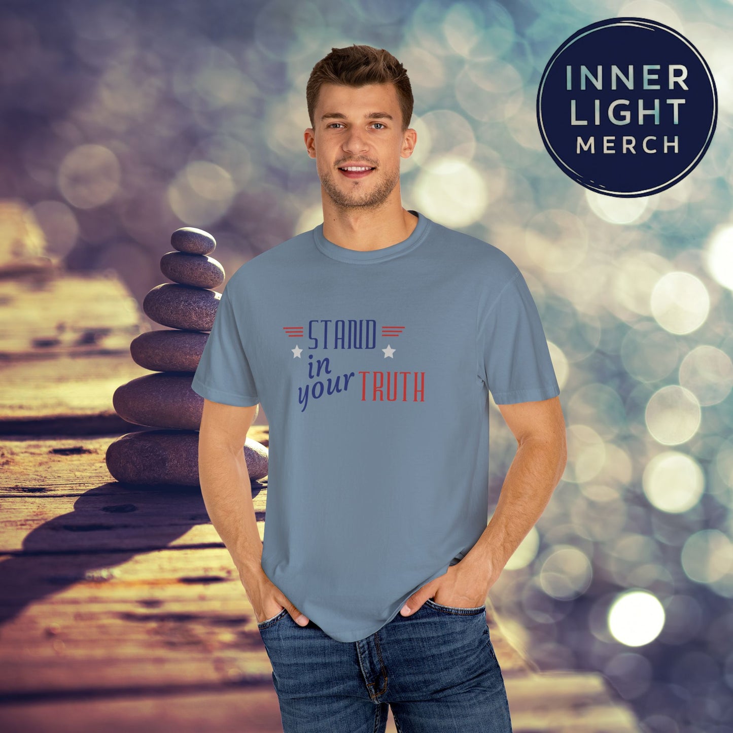 Patriotic T-shirt Stand in Your Truth