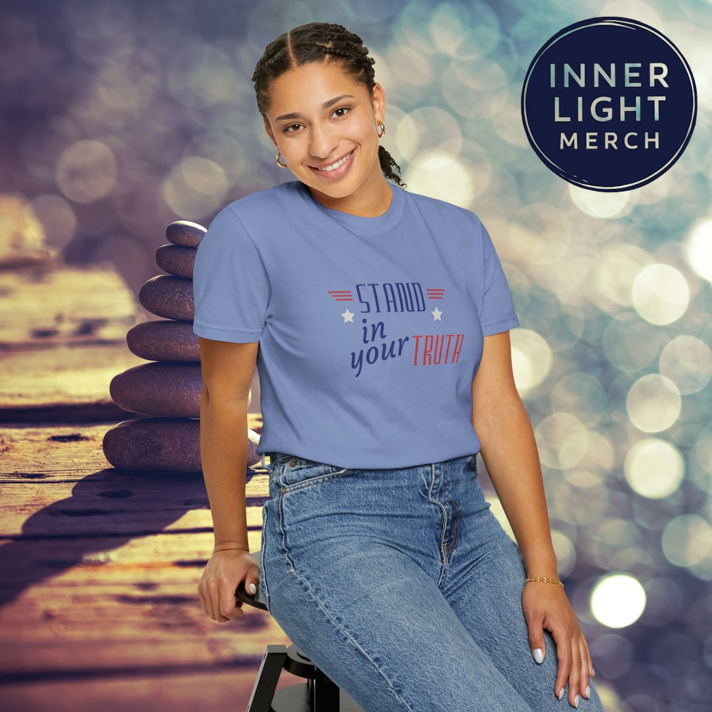 Patriotic T-shirt Stand in Your Truth