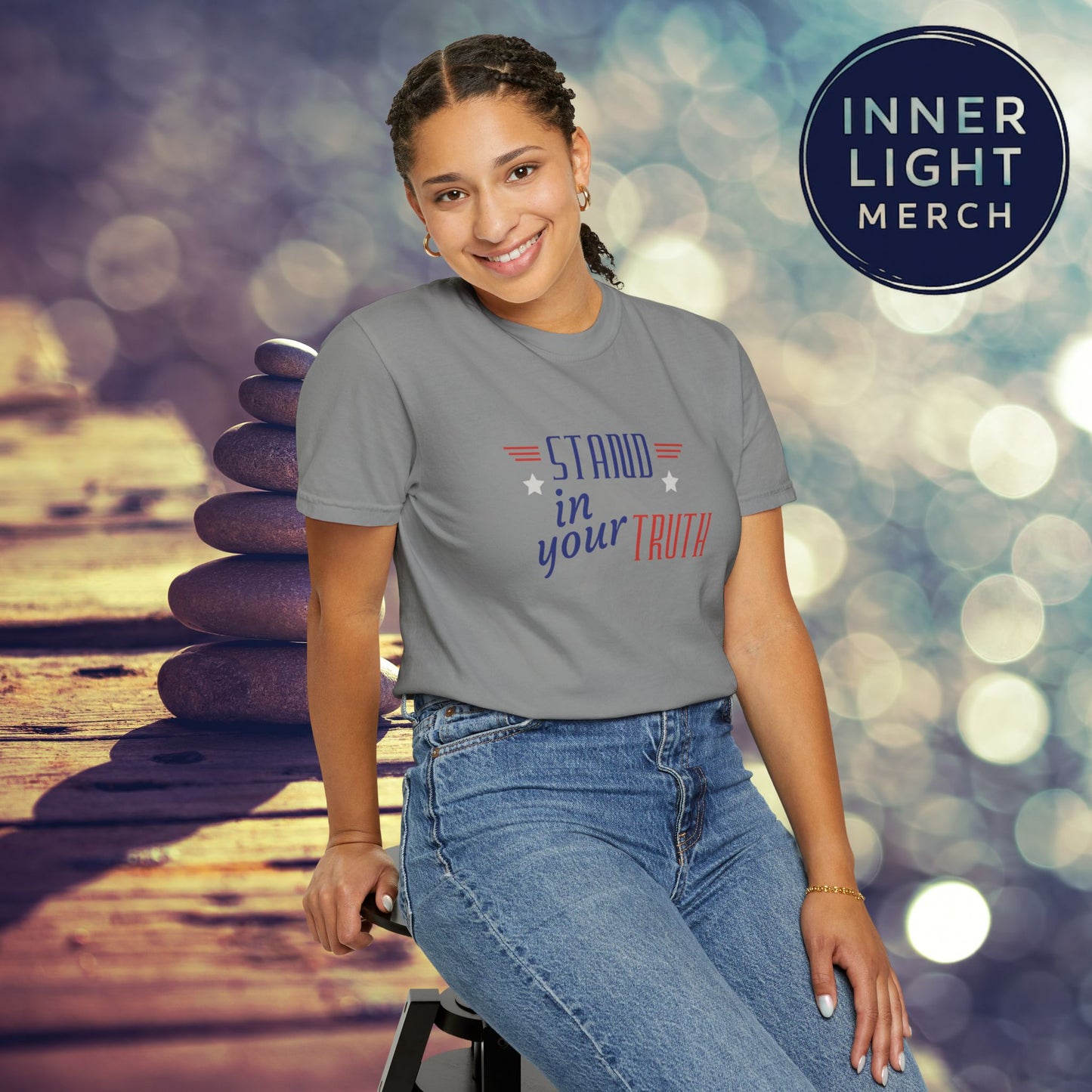 Patriotic T-shirt Stand in Your Truth