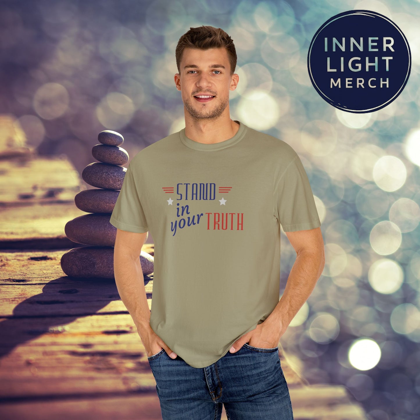 Patriotic T-shirt Stand in Your Truth