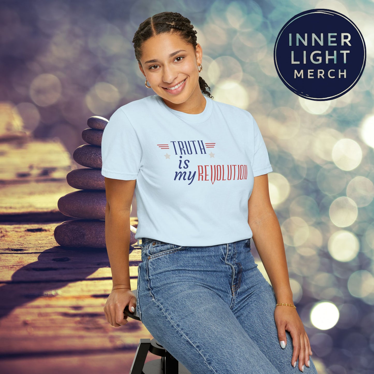 TRUTH IS MY REVOLUTION Patriotic Tee Shirt