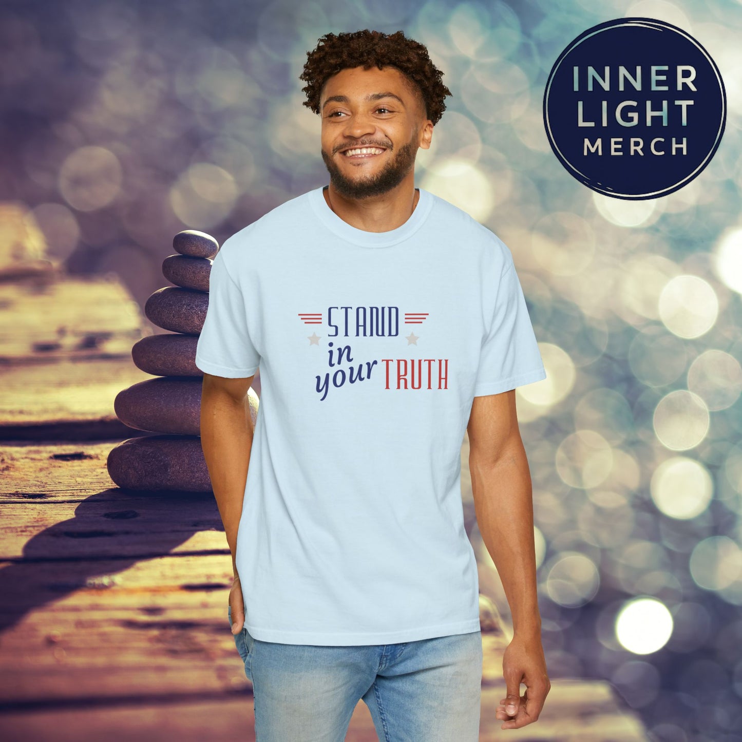 Patriotic T-shirt Stand in Your Truth