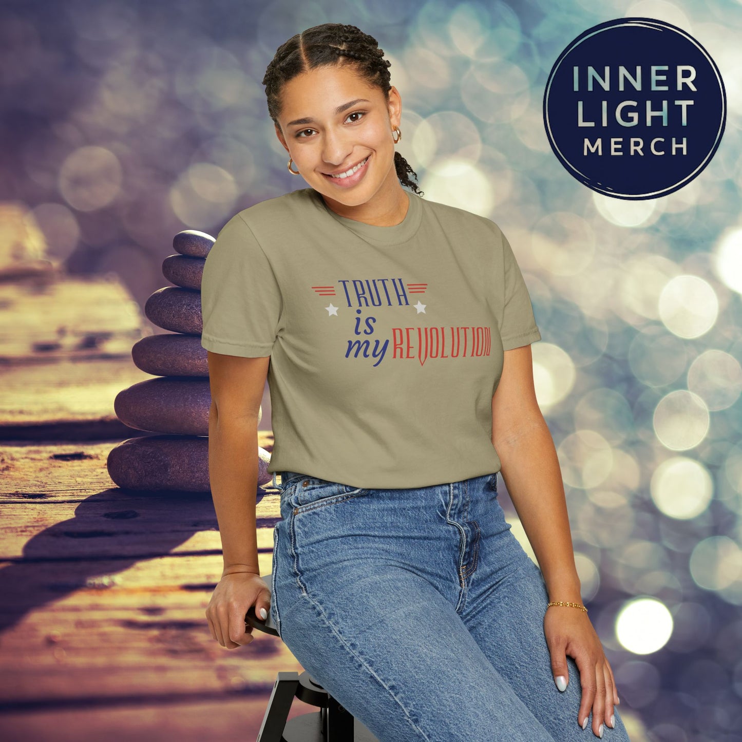 TRUTH IS MY REVOLUTION Patriotic Tee Shirt