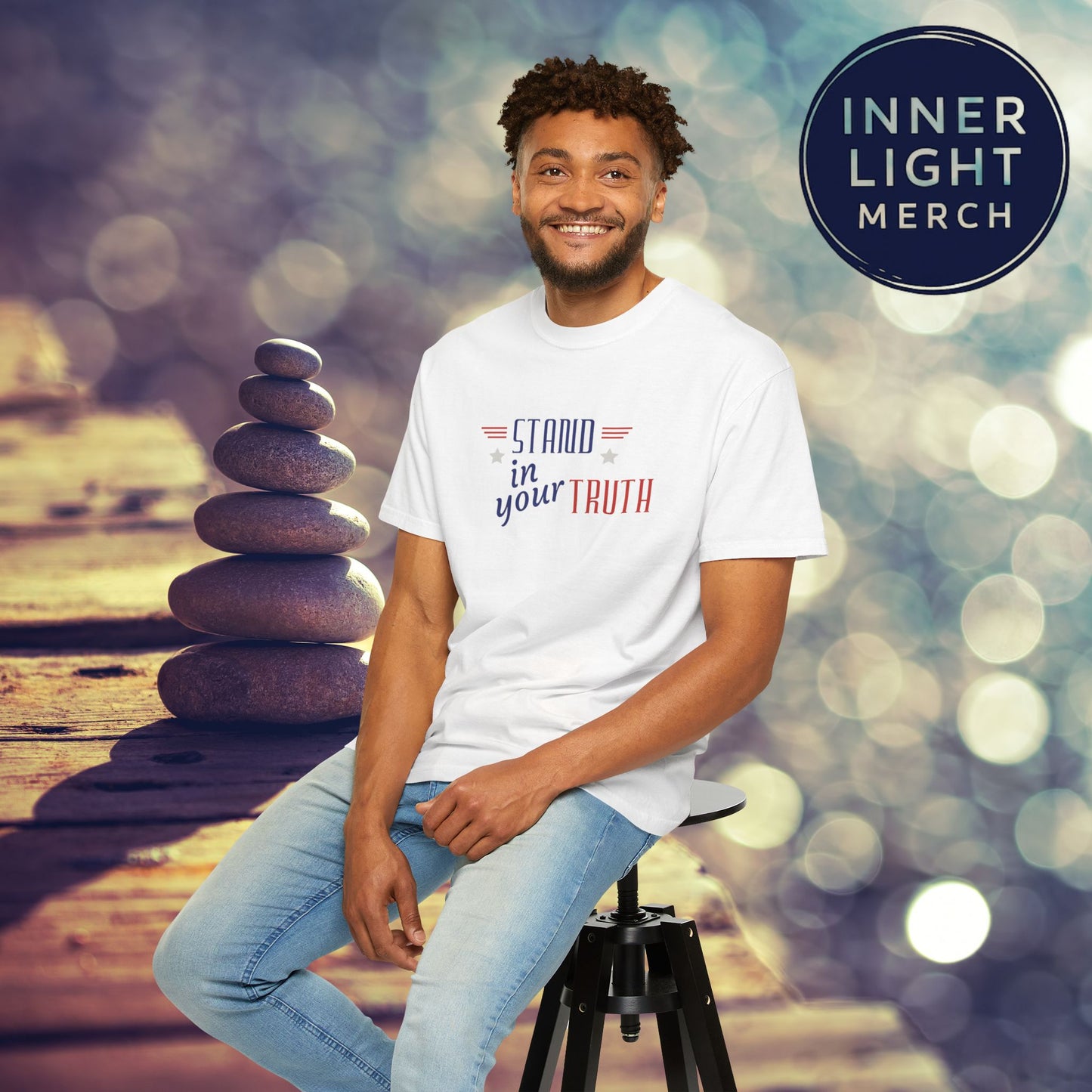 Patriotic T-shirt Stand in Your Truth