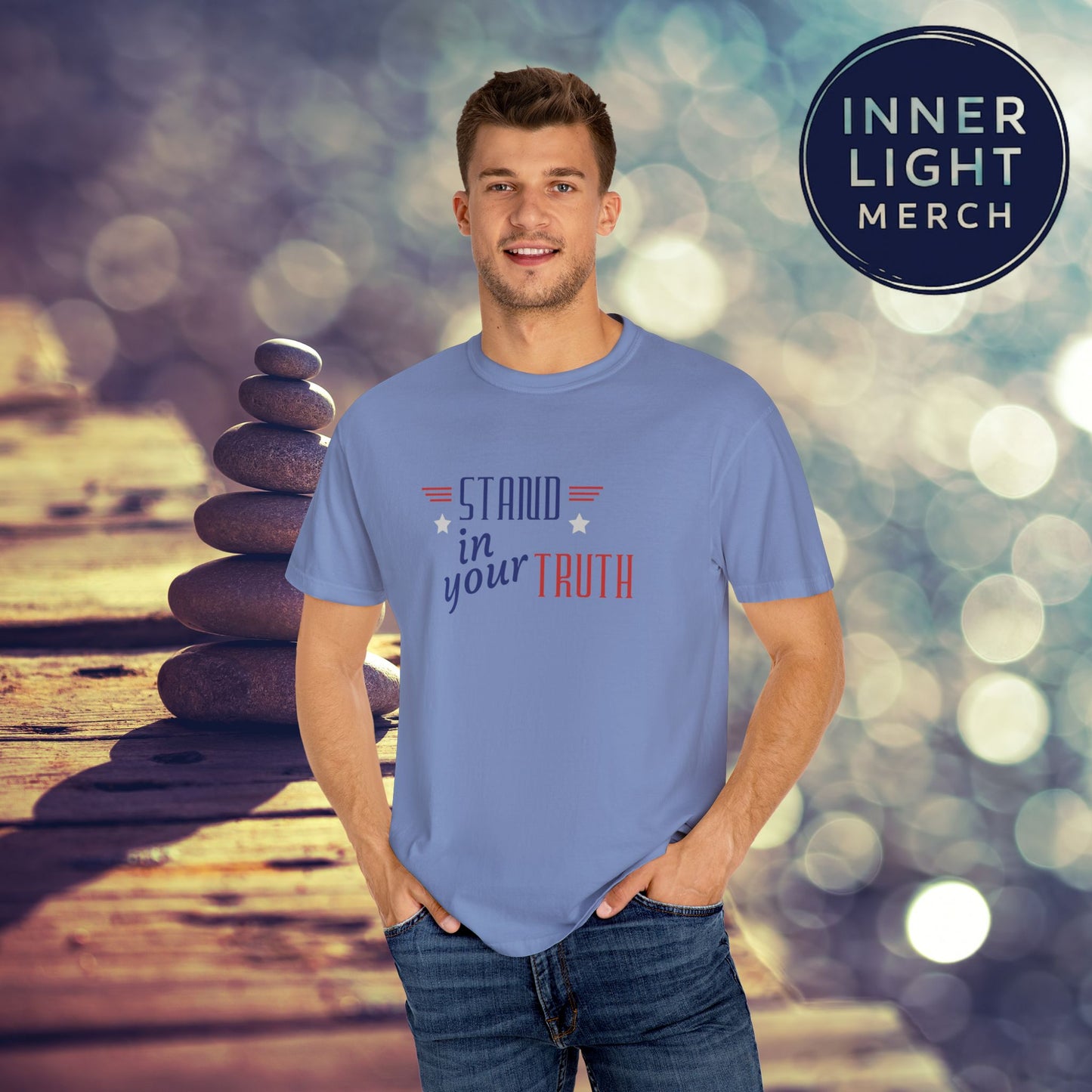 Patriotic T-shirt Stand in Your Truth