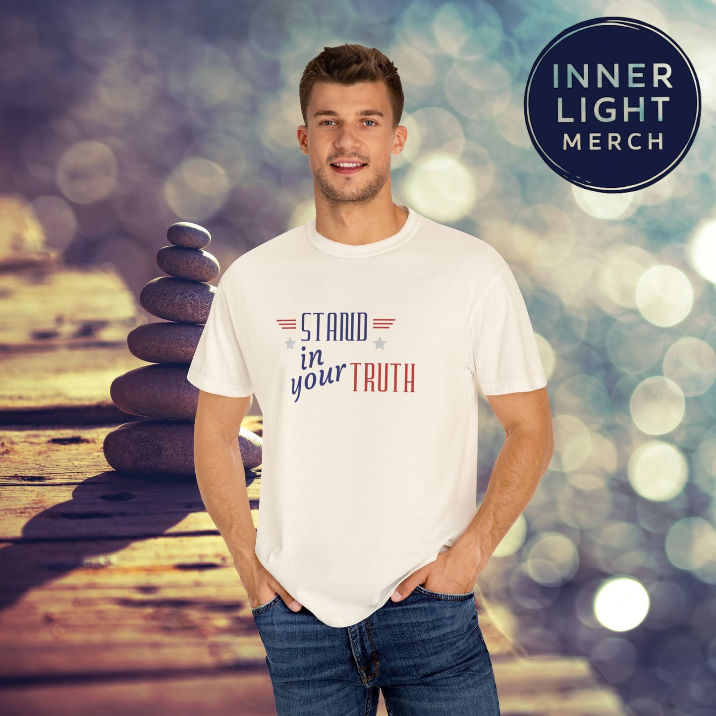 Patriotic T-shirt Stand in Your Truth