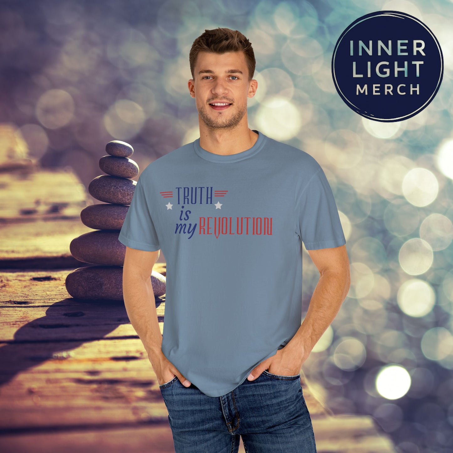 TRUTH IS MY REVOLUTION Patriotic Tee Shirt