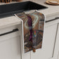 "I Saged the Kitchen, But the Dishes Were Immune" - Auntie Aura Tea Towel