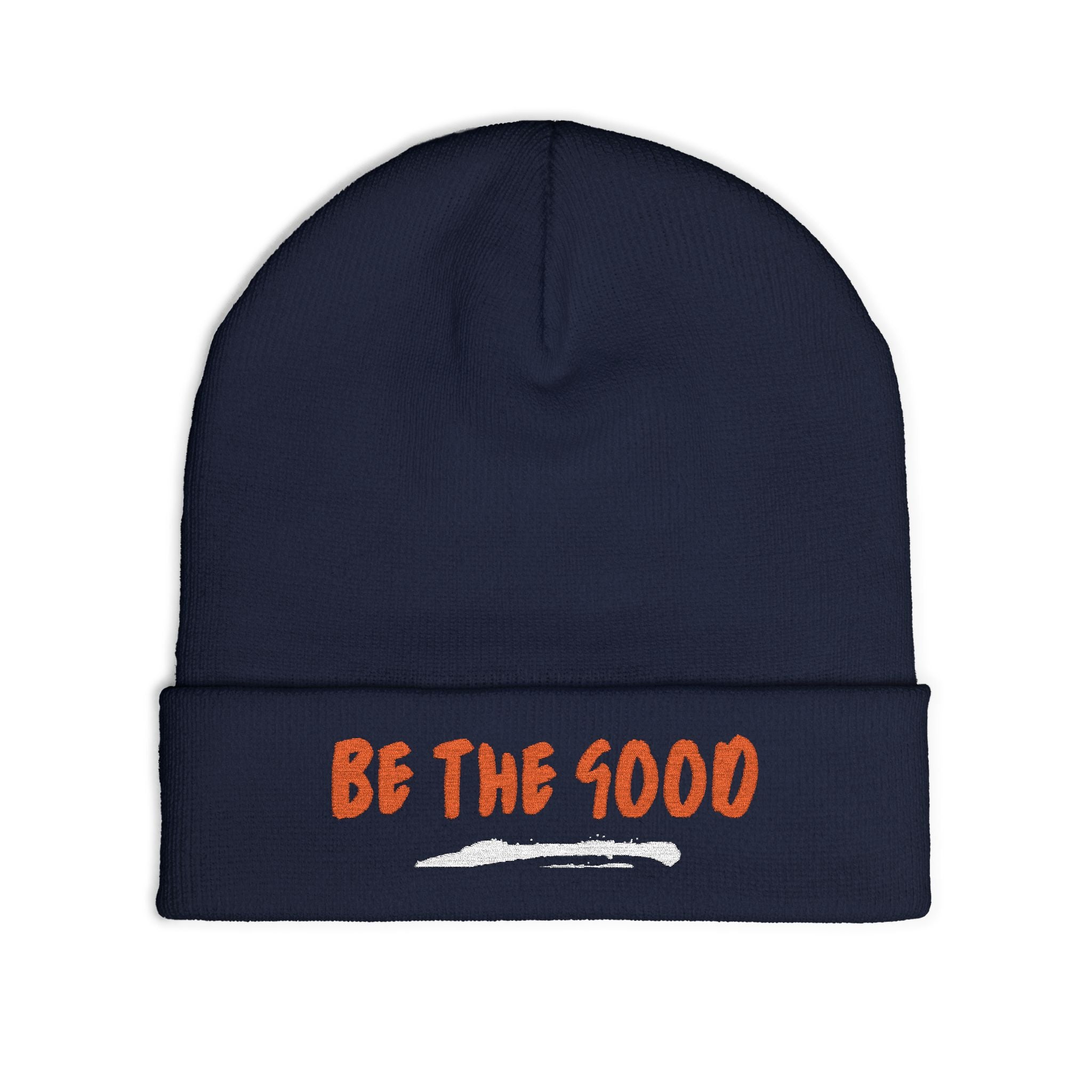 Beanie Hat - Be The Good Embroidered Knit Beanie