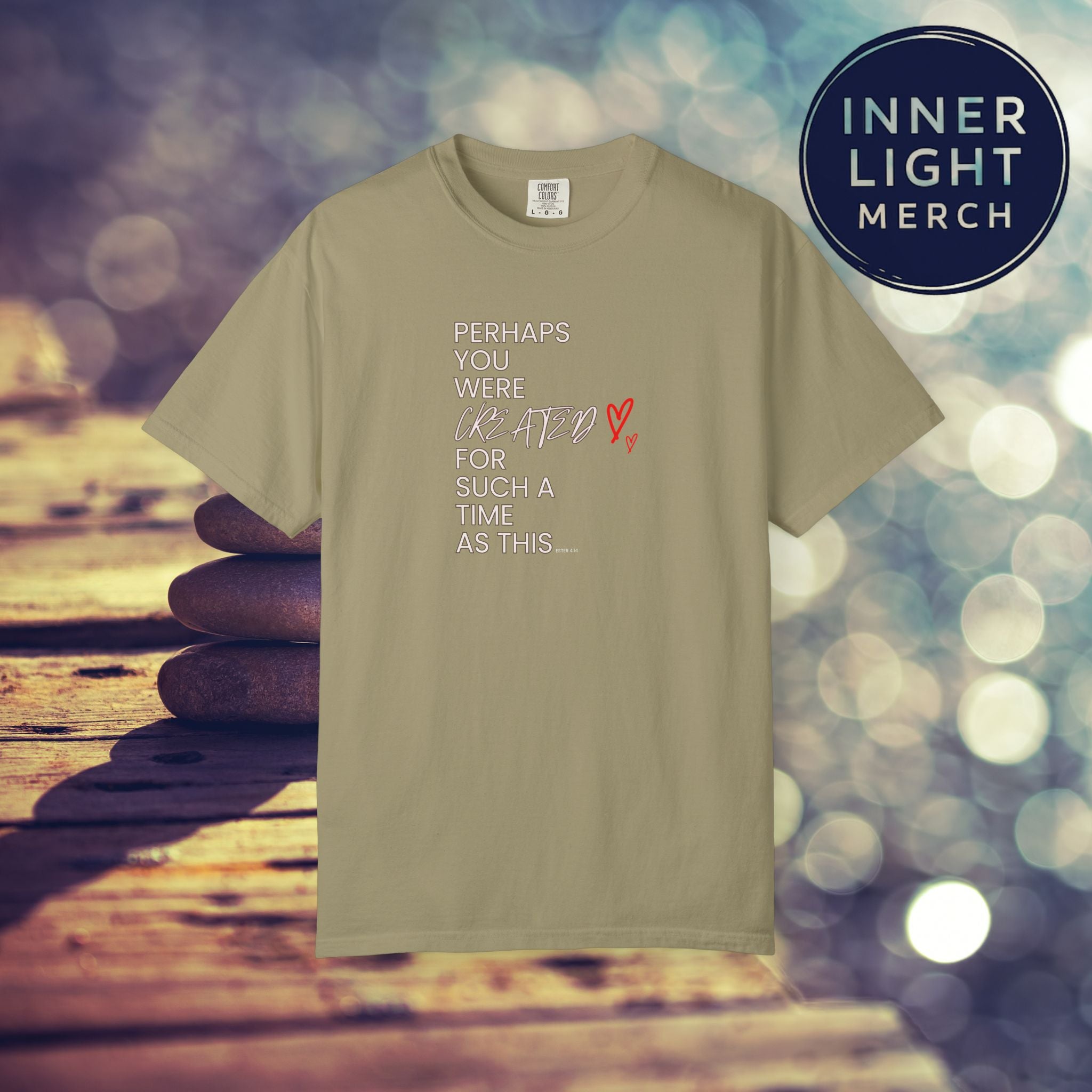 Inspiration T-shirt - Perhaps You Were Created for Such a Time as This