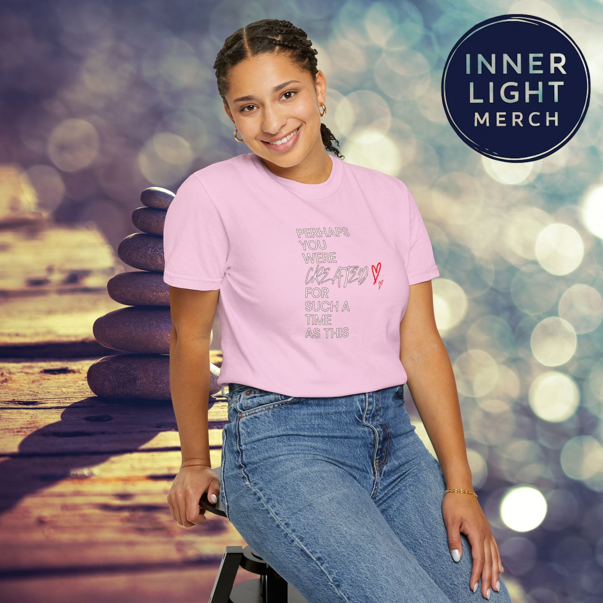 Inspiration T-shirt - Perhaps You Were Created for Such a Time as This