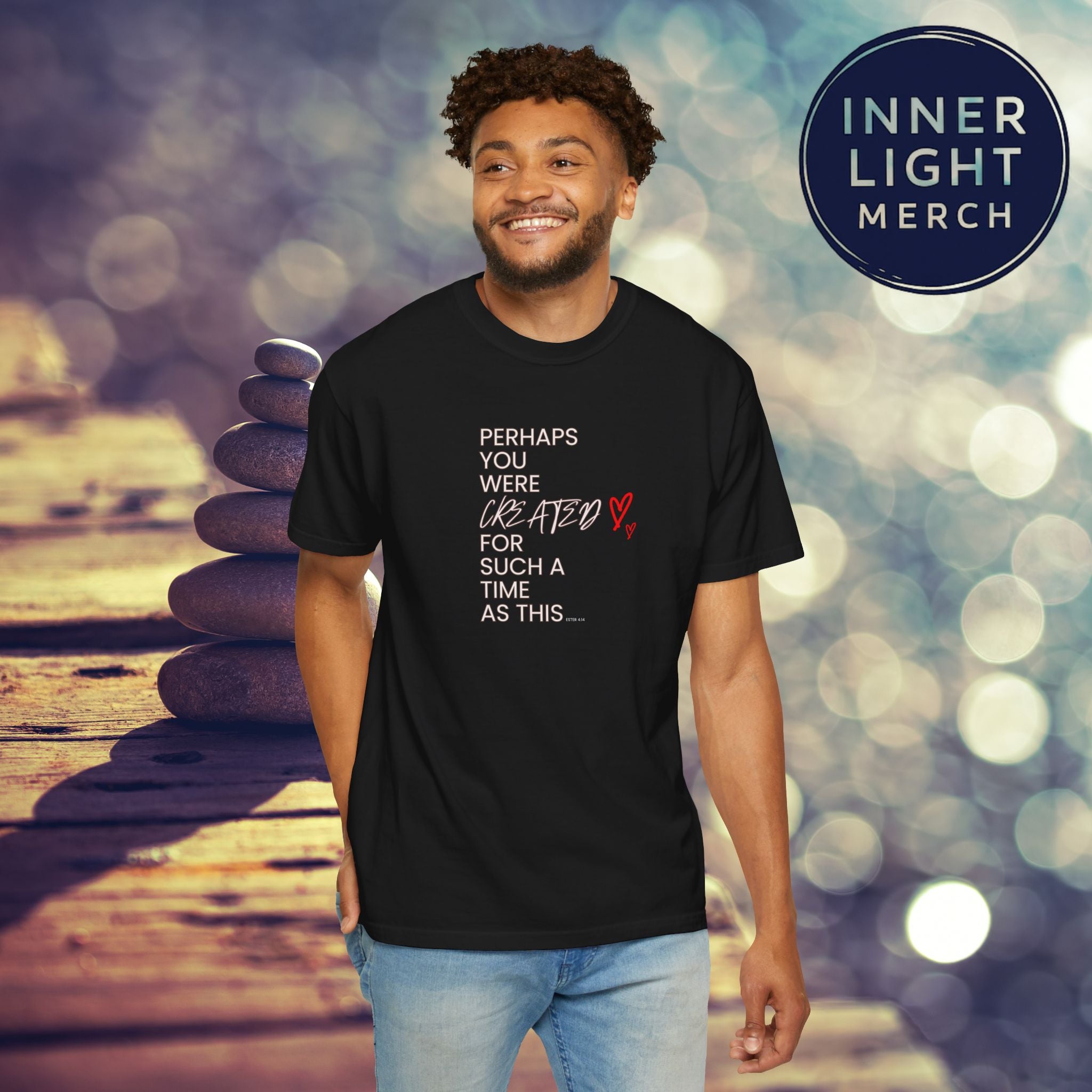 Inspiration T-shirt - Perhaps You Were Created for Such a Time as This