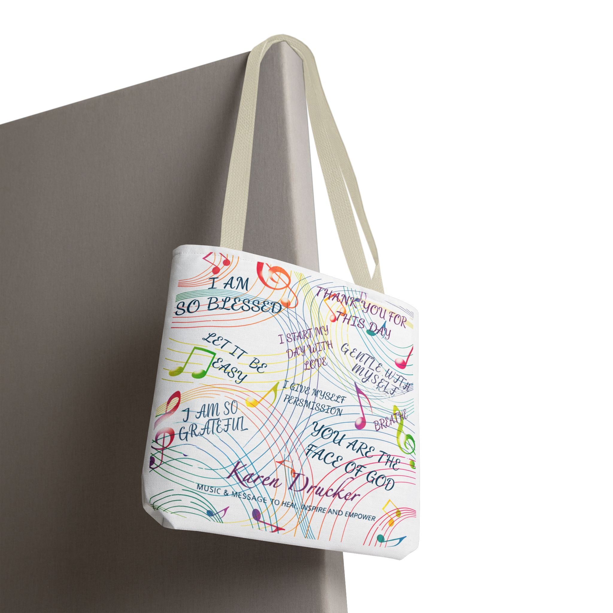 Karen Drucker Song Collection Tote Bag