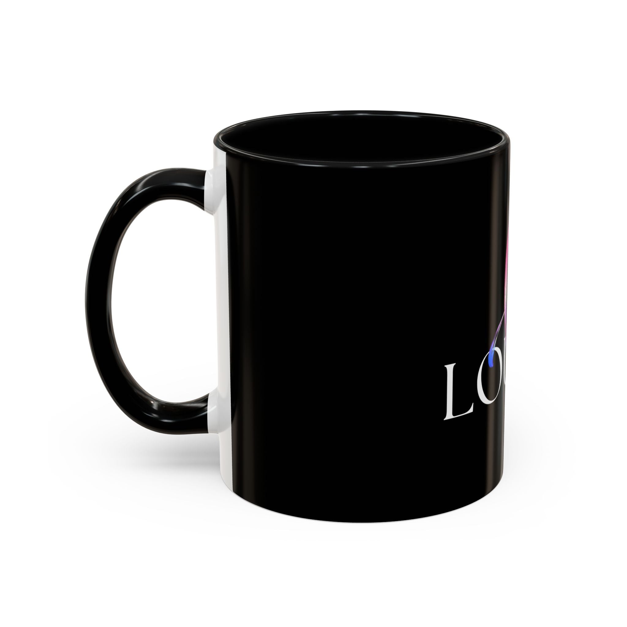 Love Louder Accent Coffee Mug - Perfect Gift for Coffee Lovers