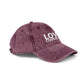 Embroidered Vintage Baseball Cap from the Gary Lynn Floyd Collection 'Love Cover Me'