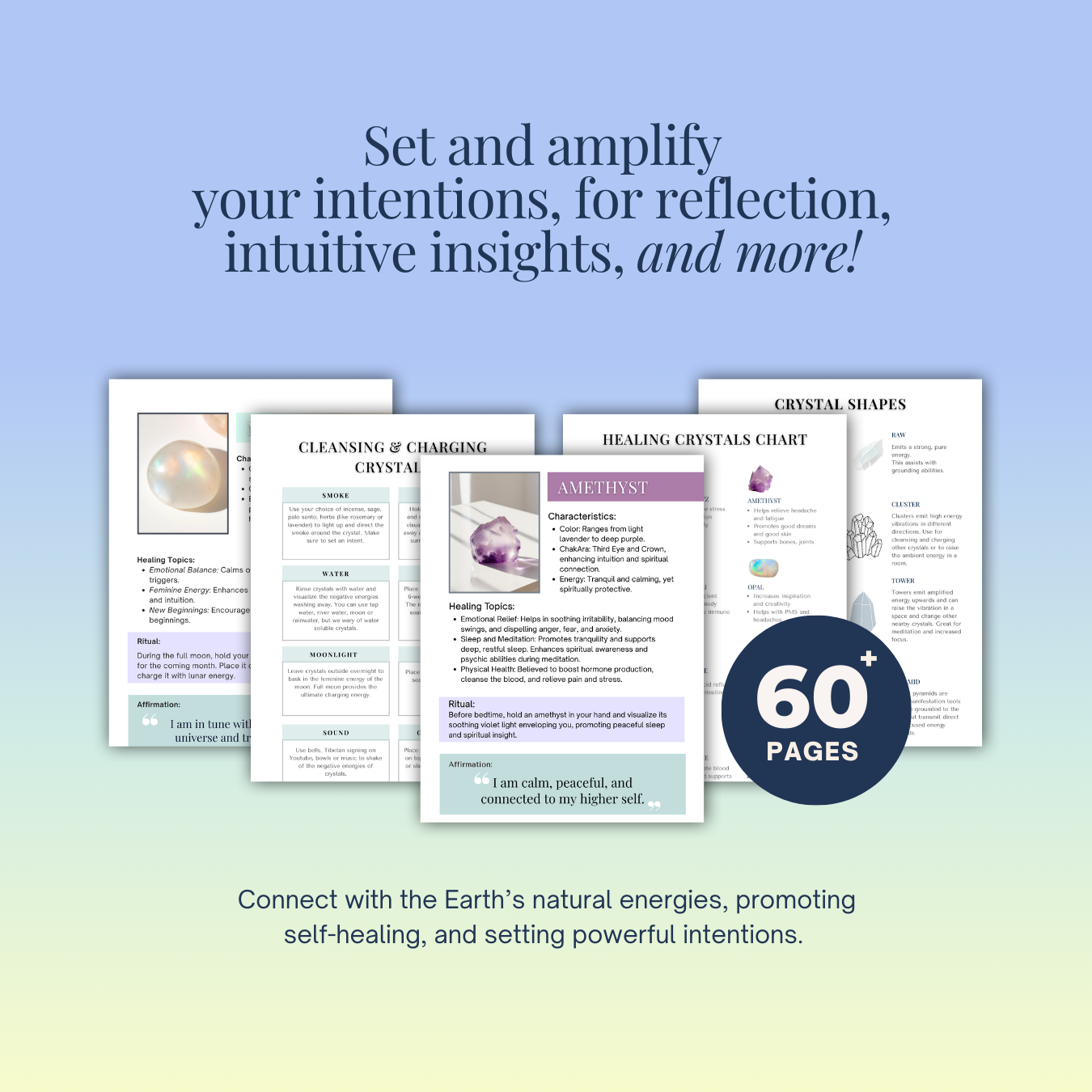 Crystals Workbook & Journal