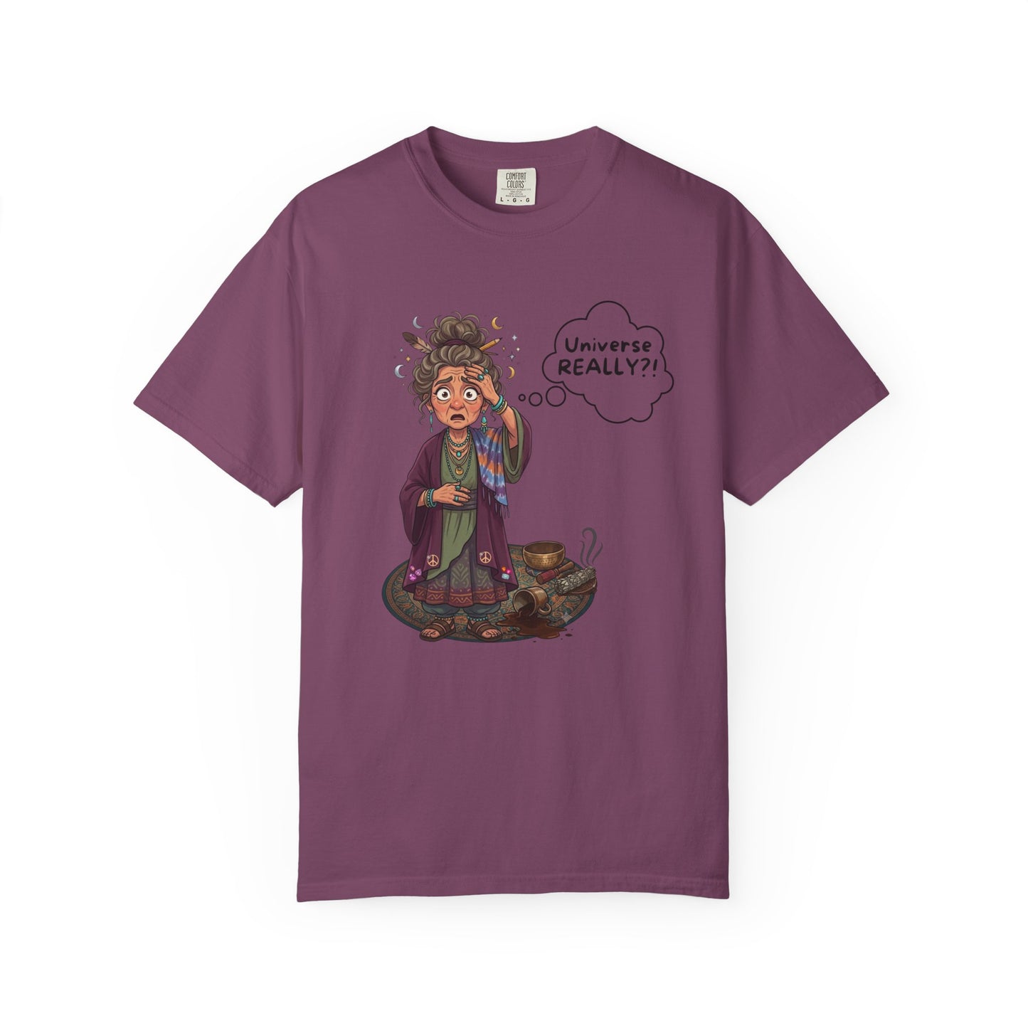 Auntie Aura "Universe REALLY?" T-Shirt