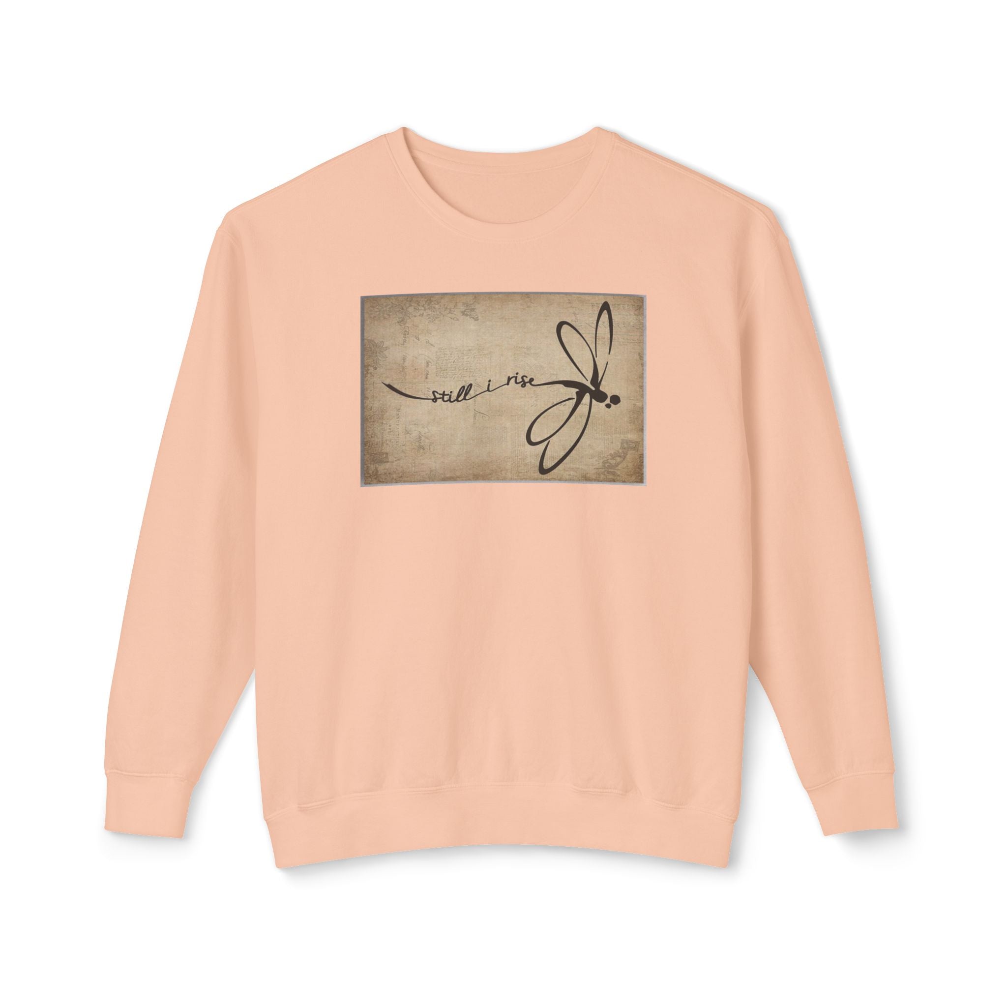 Dragonfly Crewneck Sweatshirt - Still I Rise Graphic