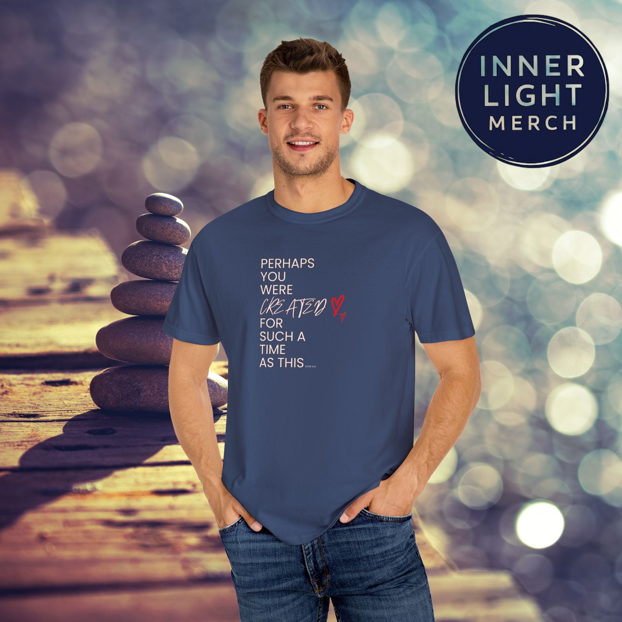 Inspiration T-shirt - Perhaps You Were Created for Such a Time as This