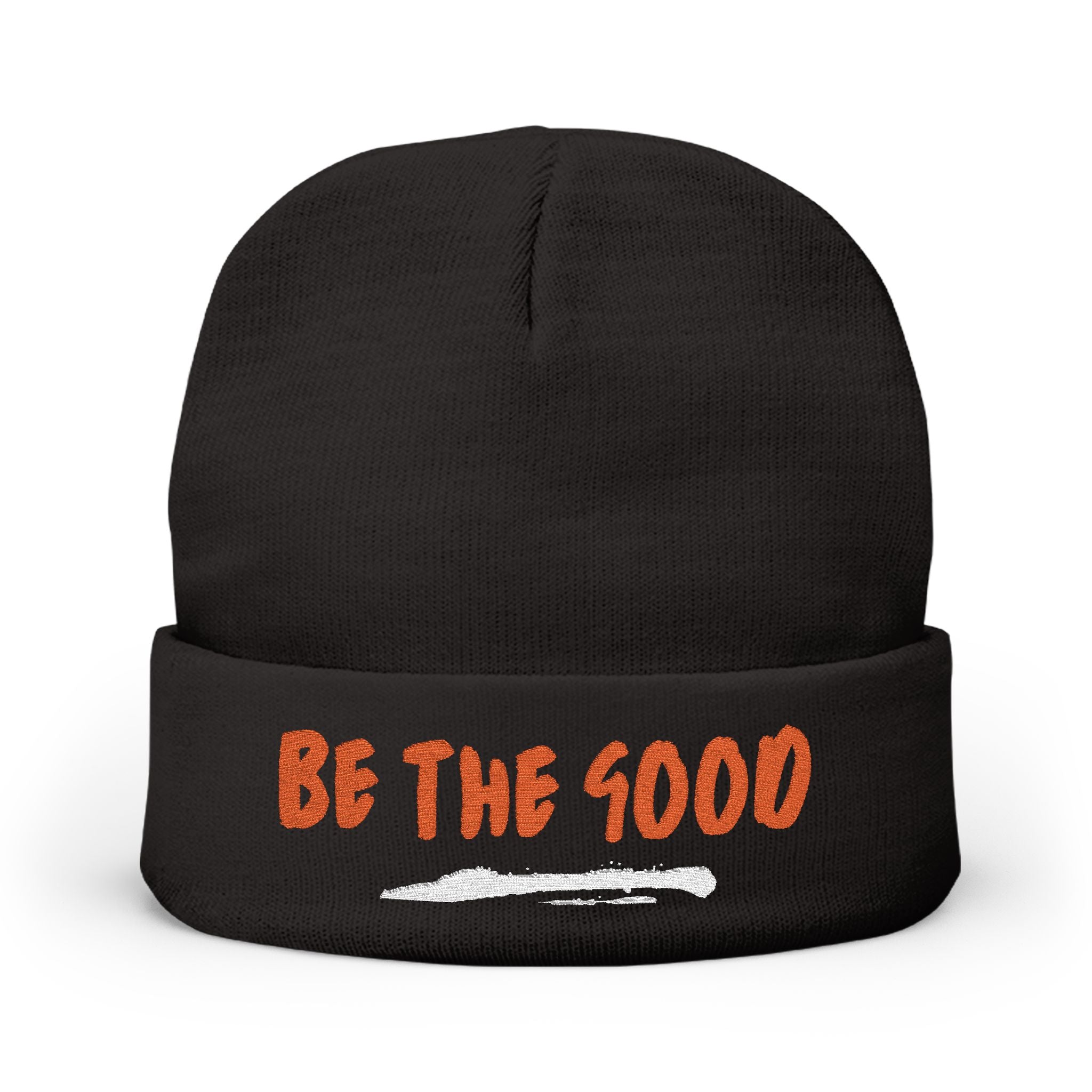 Beanie Hat - Be The Good Embroidered Knit Beanie