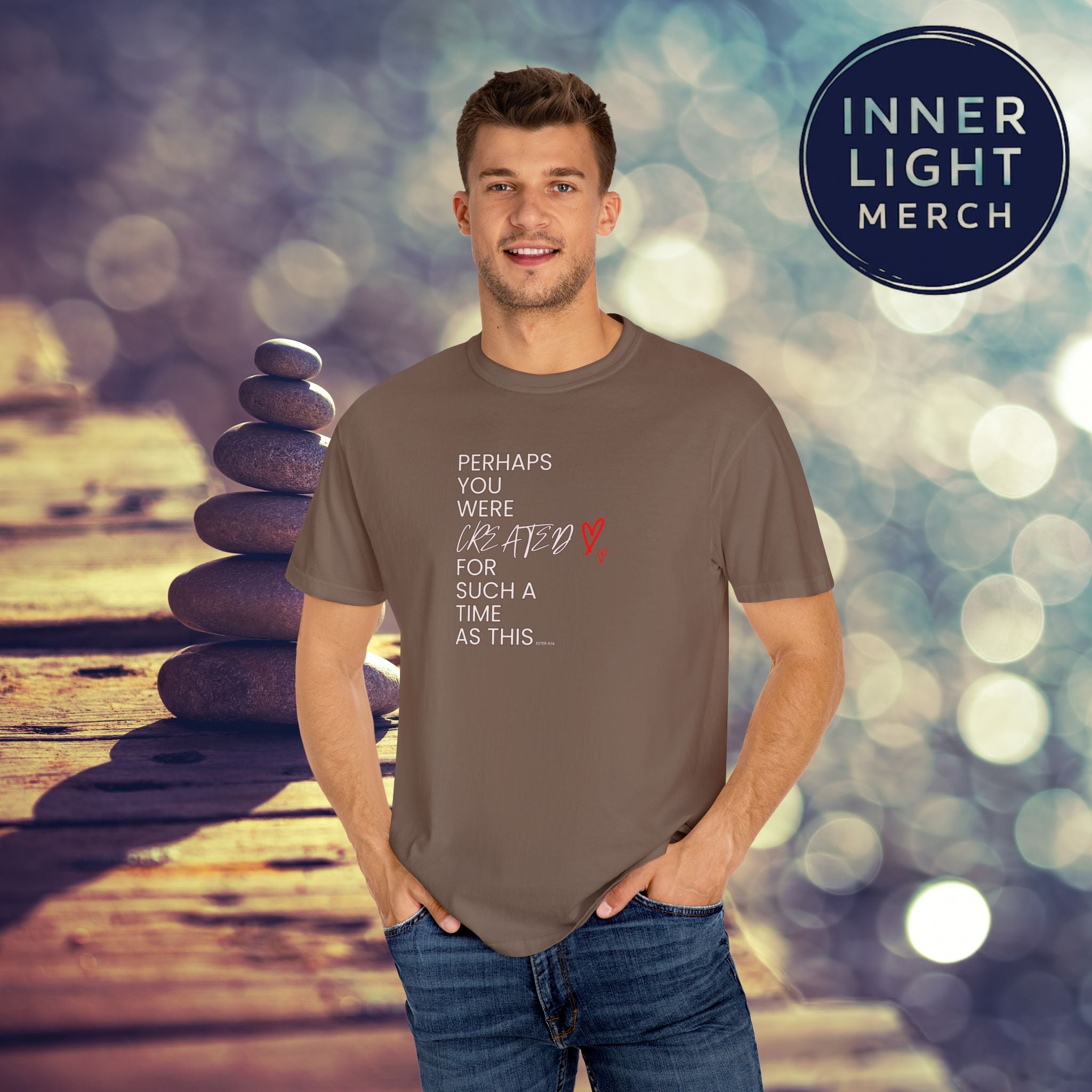 Inspiration T-shirt - Perhaps You Were Created for Such a Time as This