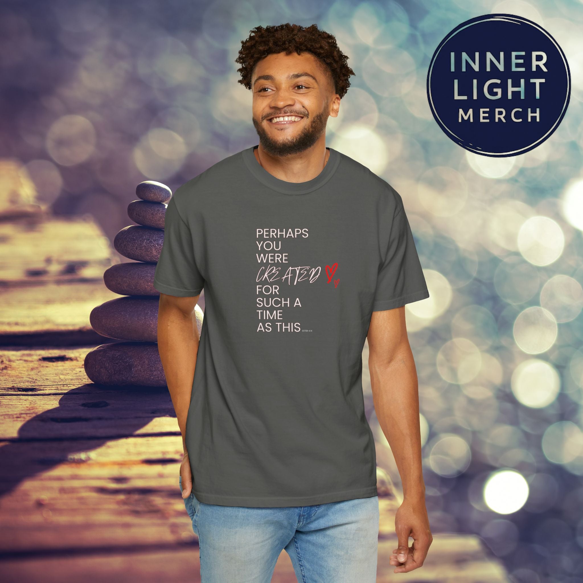 Inspiration T-shirt - Perhaps You Were Created for Such a Time as This