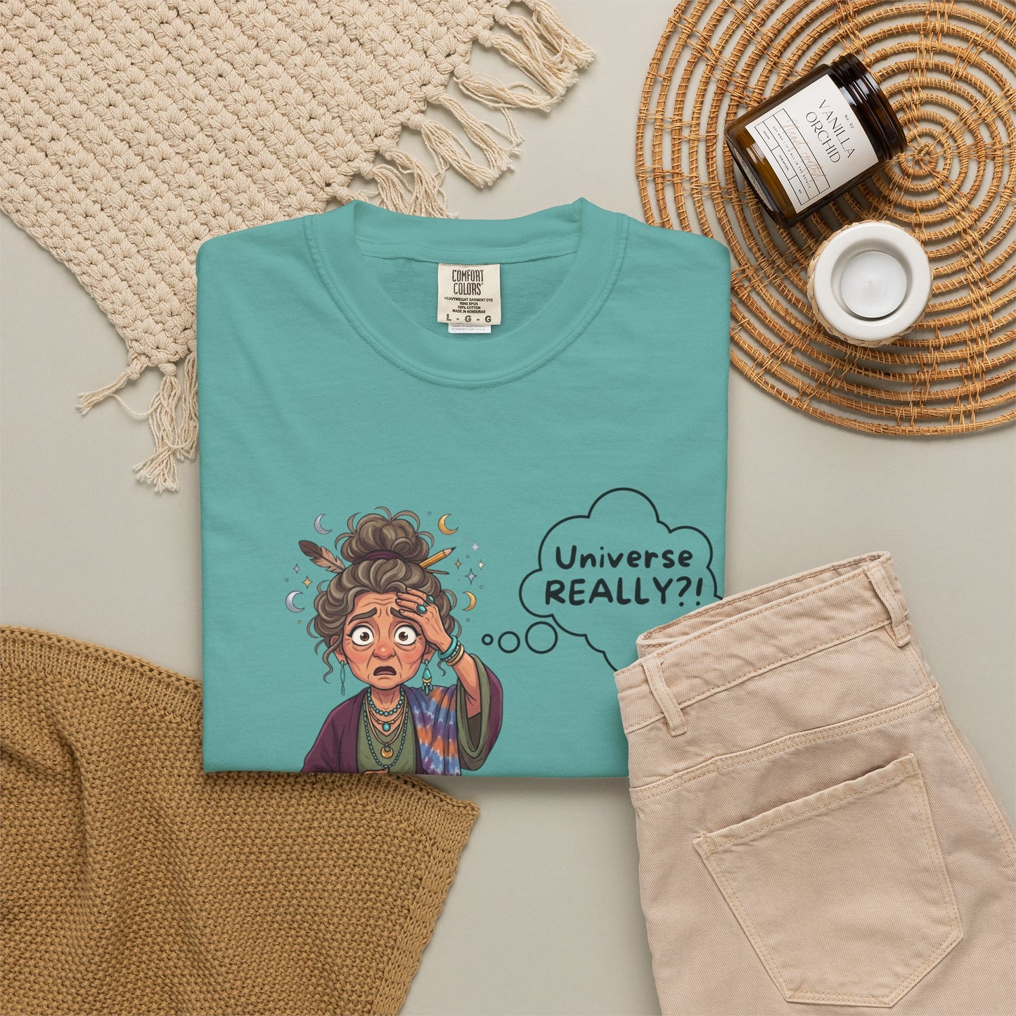 Auntie Aura "Universe REALLY?" T-Shirt