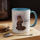 Auntie Aura Galaxy Mug — “Universe REALLY?!” Accent Ceramic Coffee Mug