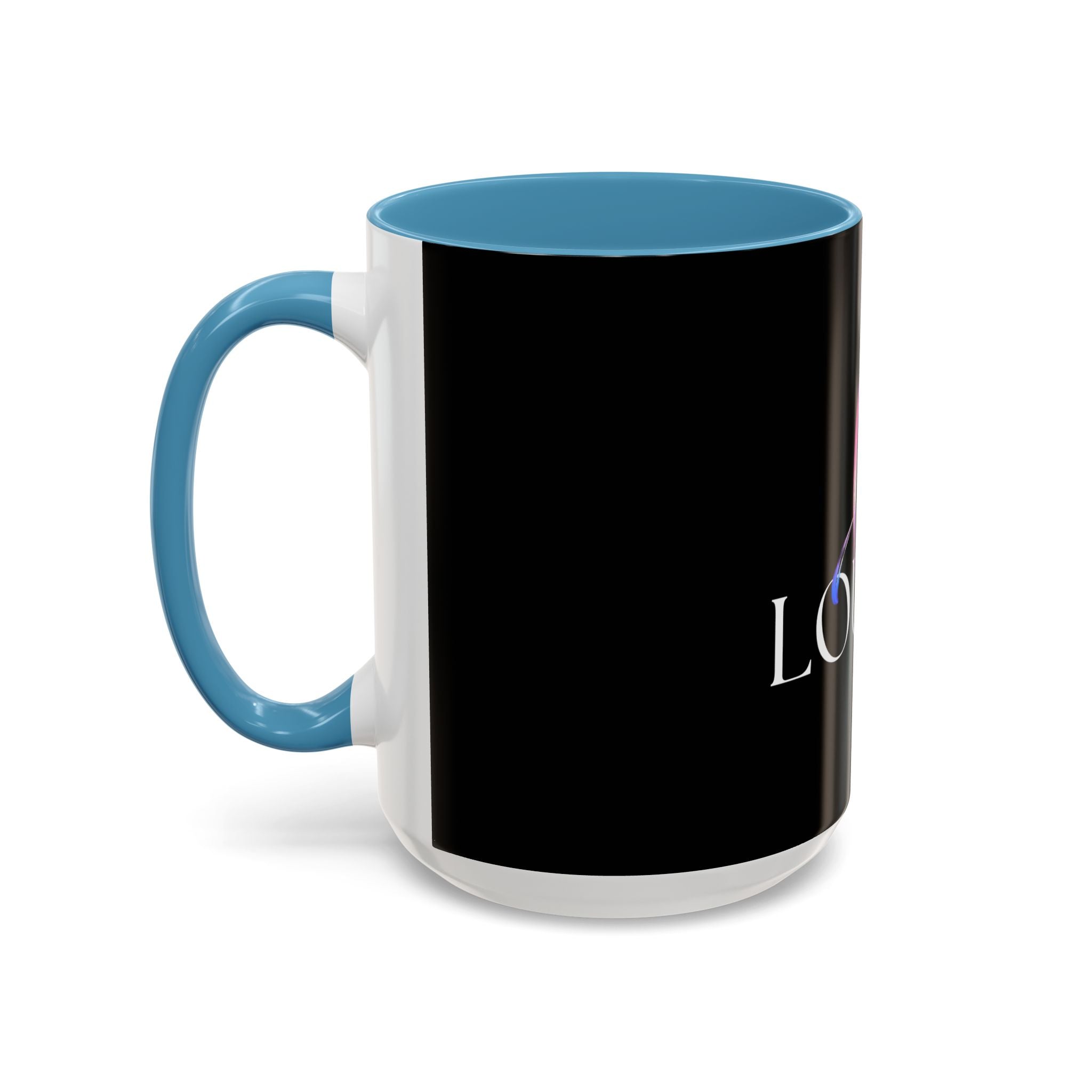 Love Louder Accent Coffee Mug - Perfect Gift for Coffee Lovers
