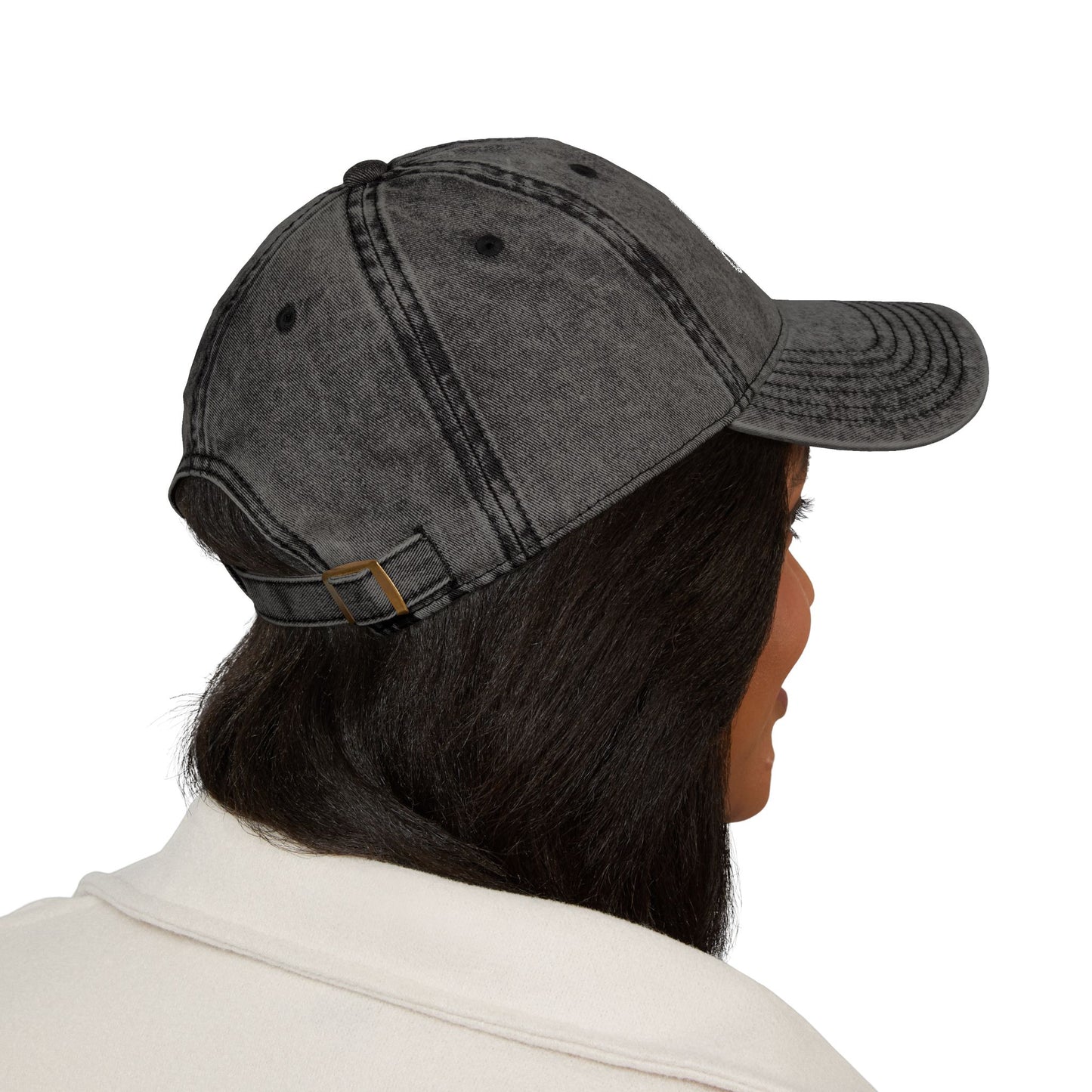 Embroidered Vintage Baseball Cap from the Gary Lynn Floyd Collection 'Love Cover Me'
