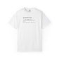 "Presence" Definition Shirt - Comfort Colors 1717 T-shirt