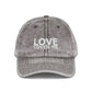 Embroidered Vintage Baseball Cap from the Gary Lynn Floyd Collection 'Love Cover Me'