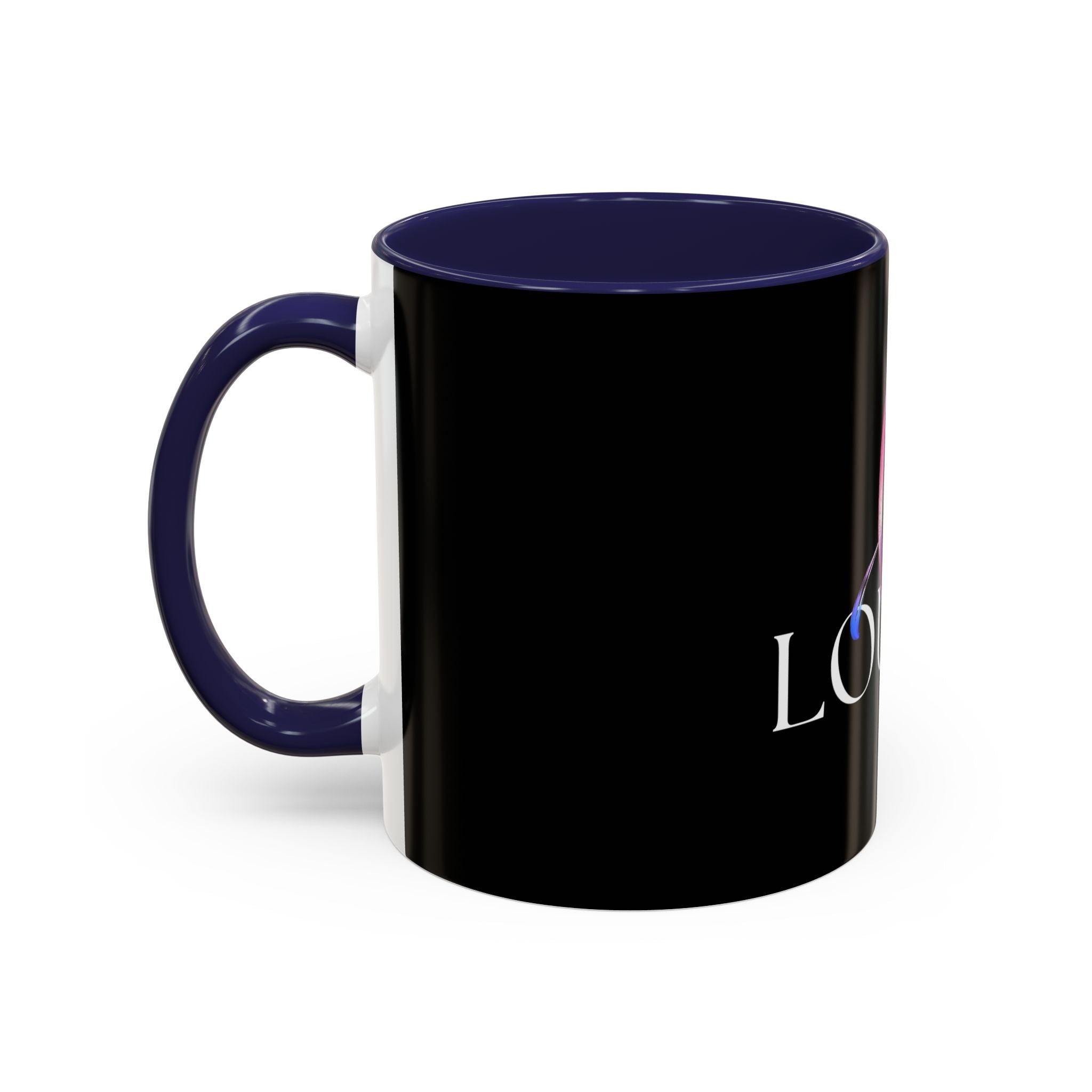 Love Louder Accent Coffee Mug - Perfect Gift for Coffee Lovers