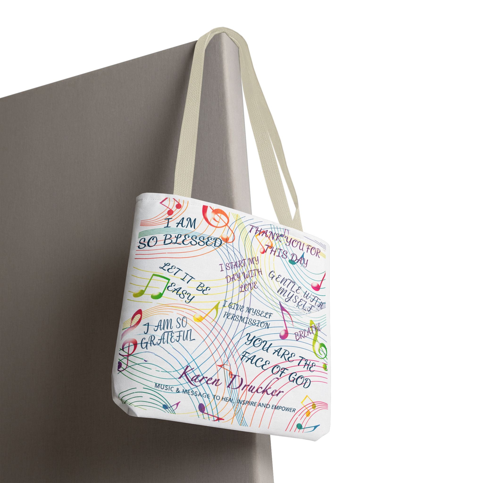 Karen Drucker Song Collection Tote Bag